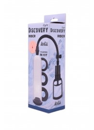 Вакуумная помпа со сменными насадками Rider - Lola Games - в Ноябрьске купить с доставкой