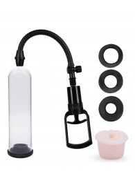 Вакуумная помпа со сменными насадками Rider - Lola Games - в Ноябрьске купить с доставкой