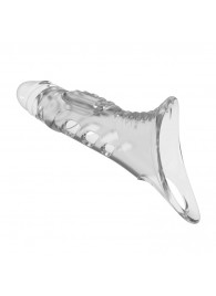 Прозрачная насадка на пенис - 22 см. - Baile - в Ноябрьске купить с доставкой