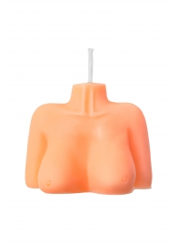 Оранжевая сувенирная свеча «Женский силуэт» - Pecado - купить с доставкой в Ноябрьске