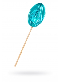 Леденец в форме вагины со вкусом блю кюрасао - 50 гр. - Sosuчki - купить с доставкой в Ноябрьске