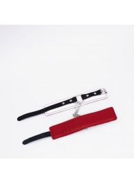 Бело-красные кожаные оковы - Crazy Handmade - купить с доставкой в Ноябрьске