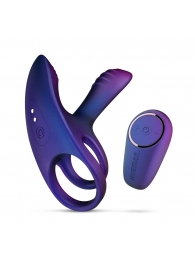 Фиолетовое эрекционное виброкольцо с клиторальной подушечкой Infinity Ignite - ONE DC B.V. - в Ноябрьске купить с доставкой