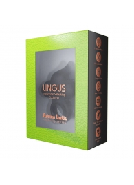 Черное эрекционное кольцо Lingus с вибрацией - Adrien Lastic - в Ноябрьске купить с доставкой