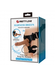 Женский страпон с вибрацией и эффектом эякуляции Oher - Baile - купить с доставкой в Ноябрьске