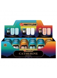 Набор из 18 мастурбаторов Catherine Masha - Baile - в Ноябрьске купить с доставкой