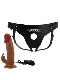 Мужской полый страпон с вибрацией Marion - Baile - купить с доставкой в Ноябрьске