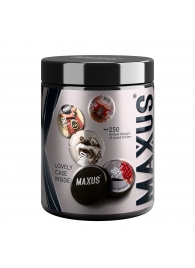 Черные утолщенные презервативы MAXUS Extra Strong с железным кейсом - 15 шт. - Maxus - купить с доставкой в Ноябрьске