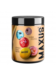 Точечные презервативы MAXUS 2000 Amazing Dots с железным кейсом - 15 шт. - Maxus - купить с доставкой в Ноябрьске