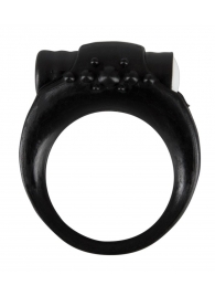Чёрное виброкольцо для пениса Stayer - Orion - в Ноябрьске купить с доставкой