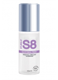 Лубрикант на водной основе S8 Glycerin Free без глицерина - 125 мл. - Stimul8 - купить с доставкой в Ноябрьске