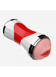 Двусторонний мастурбатор в колбе Power Grip Cup - вагина и ротик - Boys of Toys - в Ноябрьске купить с доставкой