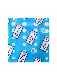 Презерватив Sagami Studded Lemonade с ароматом лимонада - 1 шт. - Sagami - купить с доставкой в Ноябрьске