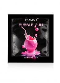 Саше съедобной оральной смазки OraLove с ароматом бабл-гам - 3 гр. - Биоритм - купить с доставкой в Ноябрьске