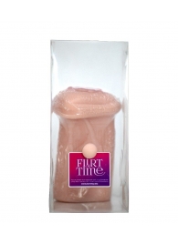 Телесный мастурбатор-вагина с фигурками на поверхности - LOVETOY (А-Полимер) - в Ноябрьске купить с доставкой