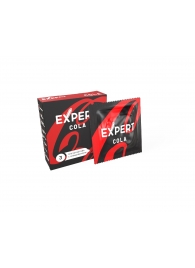 Презервативы с ароматом колы Expert Cola - 3 шт. - Expert - купить с доставкой в Ноябрьске