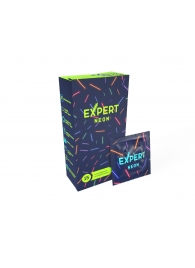 Светящиеся в темноте презервативы Expert Neon - 15 шт. - Expert - купить с доставкой в Ноябрьске