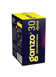 Ароматизированные презервативы Ganzo Juice - 30 шт. - Ganzo - купить с доставкой в Ноябрьске