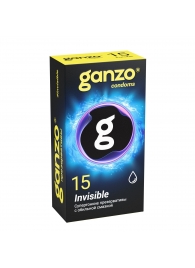 Супертонкие презервативы Ganzo Invisible - 15 шт. - Ganzo - купить с доставкой в Ноябрьске