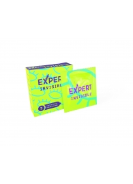 Ультратонкие презервативы Expert Invisible - 3 шт. - Expert - купить с доставкой в Ноябрьске