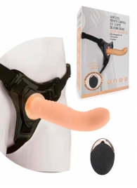 Женский вибрострапон со съемной насадкой и пультом ДУ - Erokay - купить с доставкой в Ноябрьске