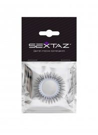Круглое эрекционное кольцо с «ресничками» - Sextaz - в Ноябрьске купить с доставкой