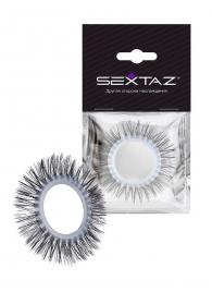 Круглое эрекционное кольцо с длинными «ресничками» - Sextaz - в Ноябрьске купить с доставкой