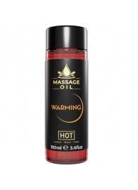 Массажное масло с согревающим эффектом Massage Oil Warming - 100 мл. - HOT - купить с доставкой в Ноябрьске