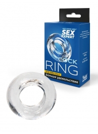 Прозрачное эрекционное кольцо-бублик - Sex Expert - в Ноябрьске купить с доставкой