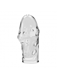 Прозрачная насадка на пенис Booker - 8 см. - Baile - в Ноябрьске купить с доставкой