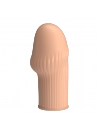 Телесная насадка на пенис Huel - 9 см. - Baile - в Ноябрьске купить с доставкой