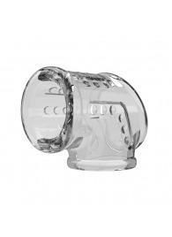 Прозрачная насадка на пенис и мошонку - Baile - в Ноябрьске купить с доставкой