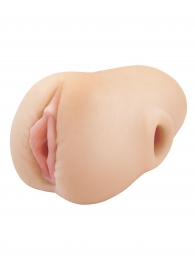 Телесный мастурбатор-вагина Pussy Pounder Squeeze Stroker - Pipedream - в Ноябрьске купить с доставкой