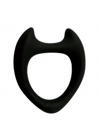Черное эрекционное кольцо с рожками Wooomy Toro M - Adrien Lastic - в Ноябрьске купить с доставкой