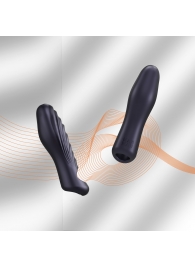 Сливовая силиконовая насадка на пенис с подхватом Manwan Ryzer - Manwan - в Ноябрьске купить с доставкой