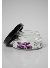 Массажная свеча «Сирень» - 50 мл. - SGAN - купить с доставкой в Ноябрьске