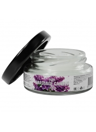 Массажная свеча «Сирень» - 50 мл. - SGAN - купить с доставкой в Ноябрьске