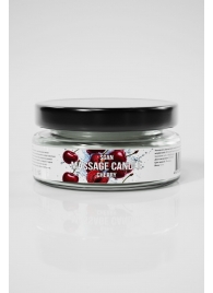 Массажная свеча «Спелая вишня» - 50 мл. - SGAN - купить с доставкой в Ноябрьске