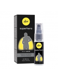 Пролонгатор-сыворотка pjur Superhero Delay Serum - 20 мл. - Pjur - купить с доставкой в Ноябрьске