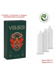 Презервативы YOKIRO Mix - 12 шт. - Sitabella - купить с доставкой в Ноябрьске