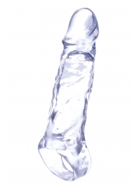 Прозрачная насадка-удлинитель Length Enhancer с подхватом - 16 см. - NMC - в Ноябрьске купить с доставкой