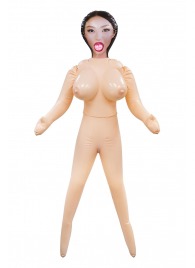 Телесная надувная секс-кукла с пышным бюстом - NMC - в Ноябрьске купить с доставкой