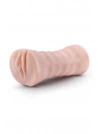 Телесный мастурбатор-вагина Ayumi с вибрацией - Blush Novelties - в Ноябрьске купить с доставкой