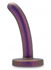 Фиолетовая насадка с гладкой поверхностью Surrender 4.75 Inch Beginner Pegging Dildo - 12 см. - Blush Novelties - купить с доставкой в Ноябрьске