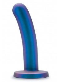 Синяя насадка с гладкой поверхностью Surrender 5.75 Inch Intermediate Pegging Dildo - 14,6 см. - Blush Novelties - купить с доставкой в Ноябрьске