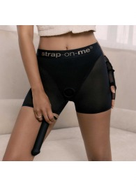 Трусики-шорты для фиксации насадок Strap-on-me Harness Lingerie Halo - size XS - Strap-on-me - купить с доставкой в Ноябрьске