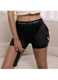 Трусики-шорты для фиксации насадок Strap-on-me Harness Lingerie Halo - size M - Strap-on-me - купить с доставкой в Ноябрьске