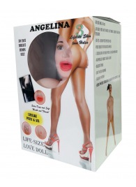 Надувная секс-кукла Angelina 3D - Boys of Toys - в Ноябрьске купить с доставкой