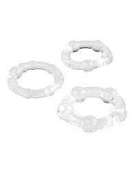 Набор из 3 эрекционных прозрачных колец - Boys of Toys - в Ноябрьске купить с доставкой