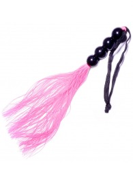 Розовая силиконовая плеть - 35,5 см. - Boys of Toys - купить с доставкой в Ноябрьске